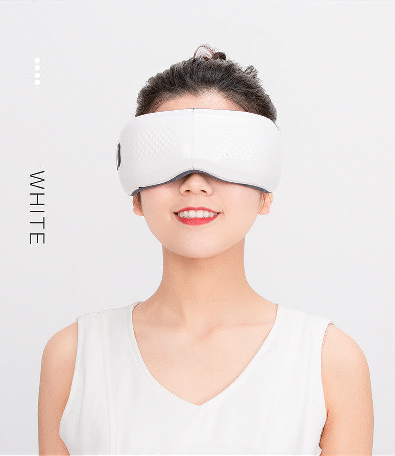 Smart Eye Massager with Heat & Vibration – Bluetooth Airbag Kneading Sleep Aid for Relaxation & Eye Fatigue Relief