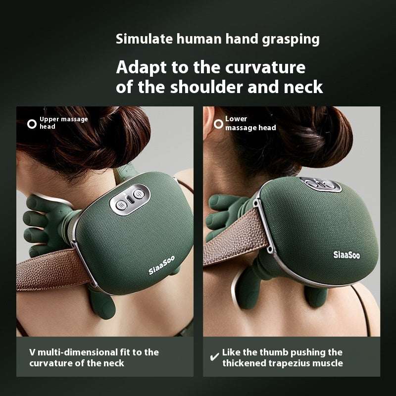 Wireless Electric Neck & Shoulder Massager – Deep Kneading Back Massage Shawl for Muscle Relaxation & Pain Relief