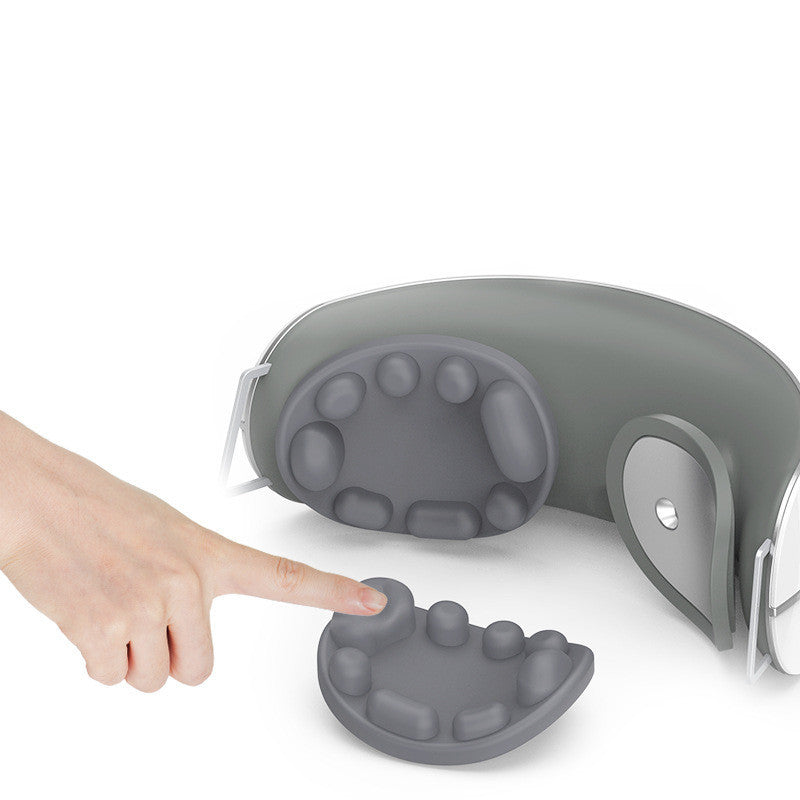 Smart Eye Massager with Heat & Vibration – Bluetooth Airbag Kneading Sleep Aid for Relaxation & Eye Fatigue Relief