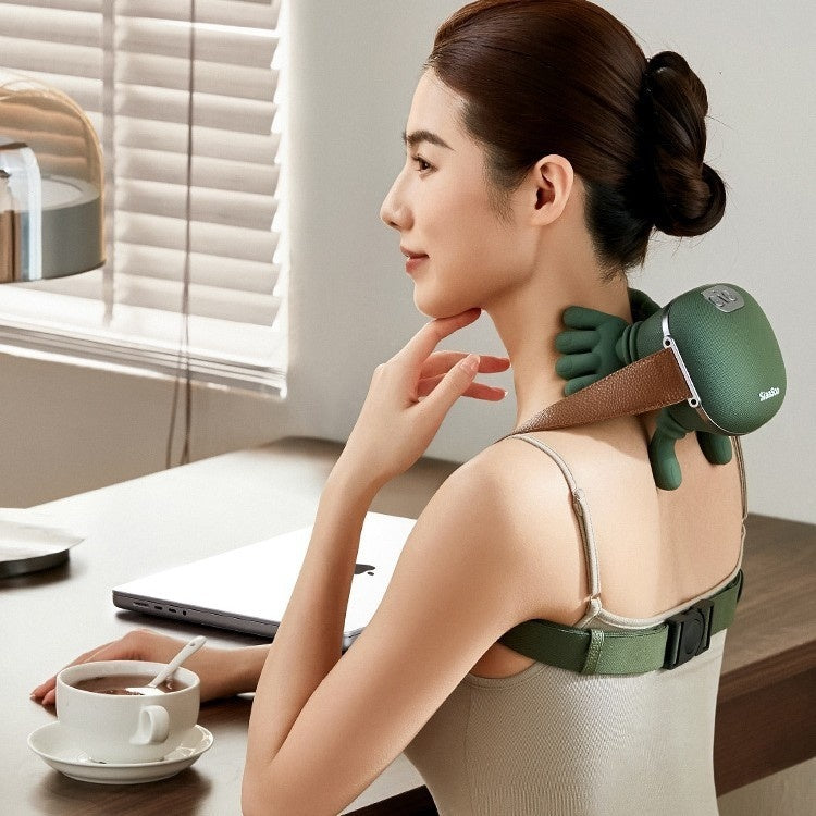 Wireless Electric Neck & Shoulder Massager – Deep Kneading Back Massage Shawl for Muscle Relaxation & Pain Relief