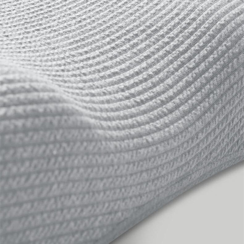 Orthopedic Memory Foam Massage Pillow – Neck Support & Sleep Aid Cushion with Soft Knitted Cotton Cover for Home Bedding