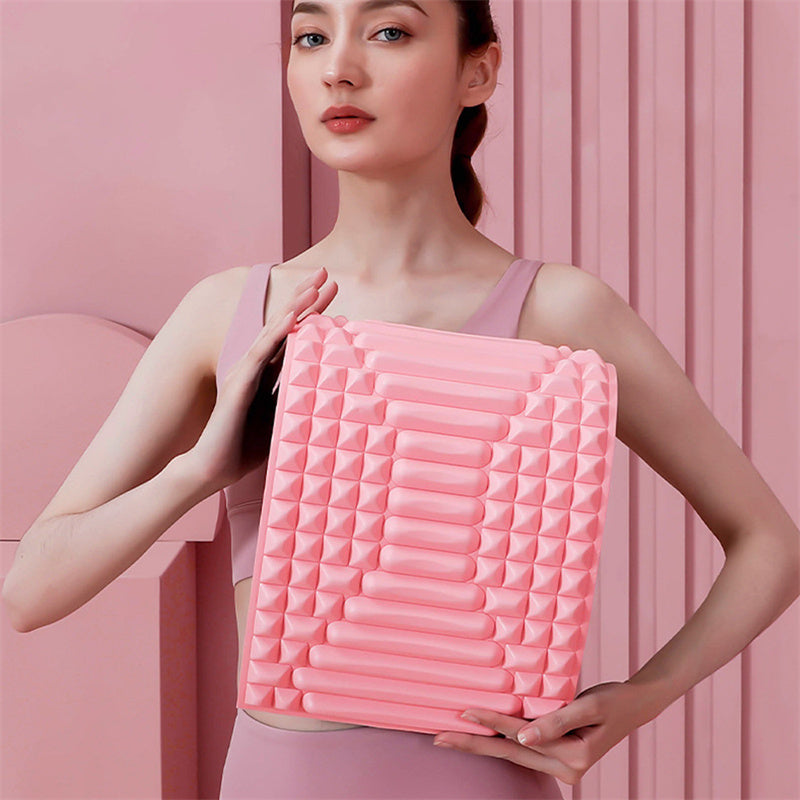 Back Stretcher Pillow with Lumbar & Neck Support – Orthopedic Massager for Sciatica, Herniated Disc & Posture Relief